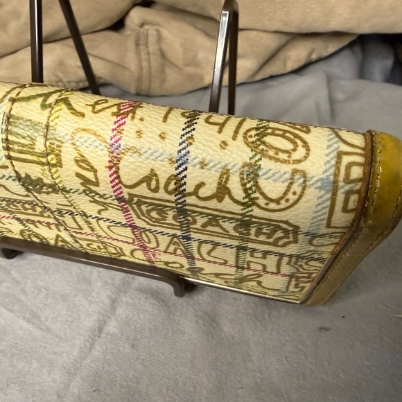 Coach Tattersall Graffiti Vintage coach wallet. - Picture 5 of 7